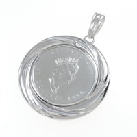 【リメイク】PT(枠) コイン ペンダント