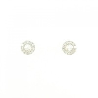 K18WG ダイヤモンド ピアス 0.20CT