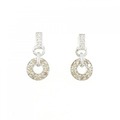 K18WG ダイヤモンド ピアス 0.26CT