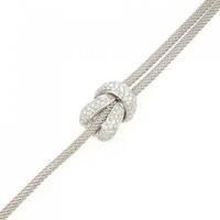 750WG ダイヤモンド ブレスレット