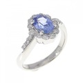 PT サファイヤ リング 0.90CT