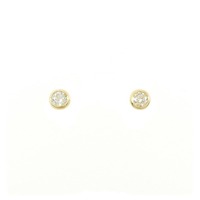 K18YG ダイヤモンド ピアス 0.20CT