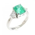 PT エメラルド リング 1.51CT