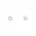 PT ソリティア ダイヤモンド ピアス 0.40CT