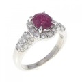 PT ルビー リング 1.10CT