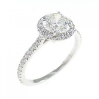 ティファニー ソレスト ラウンド リング 0.74CT I SI1 3EXT