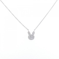 ポンテヴェキオ ラビット ダイヤモンド ネックレス 0.12CT