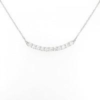 【新品】PT ダイヤモンド ネックレス 0.702CT