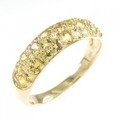 K18YG サファイヤ リング 1.10CT 拡散処理未検査
