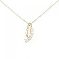 K18YG ダイヤモンド ネックレス 0.39CT