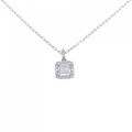 PT ダイヤモンド ネックレス 0.221CT