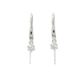 PT ダイヤモンド ピアス 0.14CT