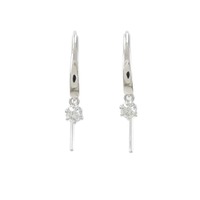 PT ダイヤモンド ピアス 0.14CT