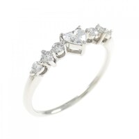 PT ハート ダイヤモンド リング 0.188CT