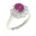 PT ルビー リング 0.515CT