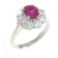 PT ルビー リング 0.515CT