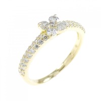 ポンテヴェキオ フラワー ダイヤモンド リング 0.34CT