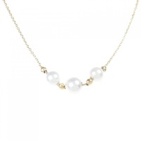 K18YG アコヤパール ネックレス