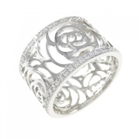 シャネル カメリア ラージ リング