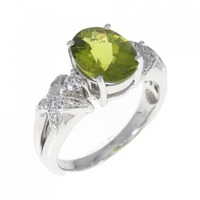 K18WG アイドクレース リング 1.95CT