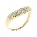 K18YG ダイヤモンド リング 0.20CT