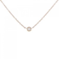 K18PG ダイヤモンド ネックレス 0.03CT