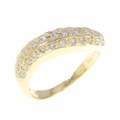 K18YG ダイヤモンド リング 0.54CT