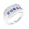 PT サファイヤ リング 0.61CT