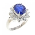 PT サファイヤ リング 2.18CT