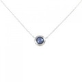 ポンテヴェキオ サファイヤ ネックレス 0.23CT