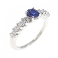 PT サファイヤ リング 0.64CT