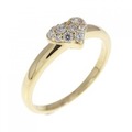 ポンテヴェキオ ハート リング 0.17CT