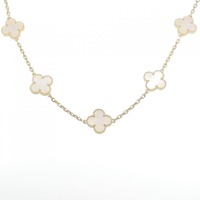 ヴァンクリーフ&アーペル ヴィンテージアルハンブラ 10モチーフ ネックレス