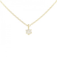 K18YG ダイヤモンド ネックレス 0.10CT