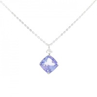 PT タンザナイト ネックレス 1.00CT