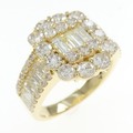 K18YG ダイヤモンド リング 3.00CT
