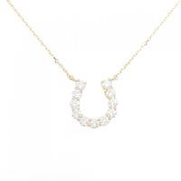 【新品】K18YG ダイヤモンド ネックレス 1.003CT F VS1-SI1 EXT-VG