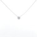 K18WG ダイヤモンド ネックレス 0.30CT