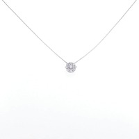 K18WG ダイヤモンド ネックレス 0.30CT