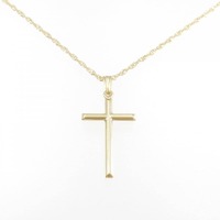 K18YG クロス ネックレス