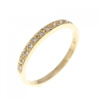 K18YG ダイヤモンド リング 0.08CT