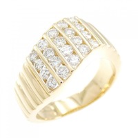 K18YG ダイヤモンド リング 0.60CT