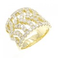 K18YG ダイヤモンド リング 2.00CT