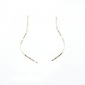 K18YG/PT 2WAY ピアス