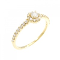 【リメイク】K18YG ダイヤモンド リング 0.30CT