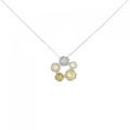 K18WG ダイヤモンド ネックレス 0.90CT