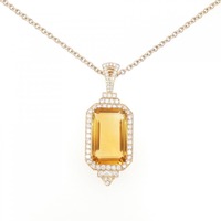 ピキョッティ シトリン ネックレス 29.12CT