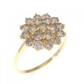 K18YG ダイヤモンド リング 1.00CT