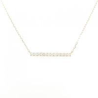 【リメイク】K18YG ダイヤモンド ネックレス 0.20CT