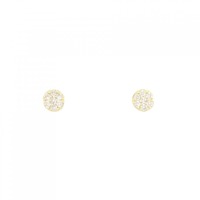 【新品】K18YG ダイヤモンド ピアス 0.20CT